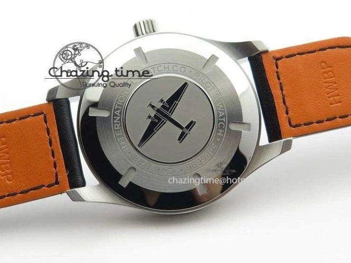 MIROTIME 0212 Mark XVIII IW327001 V6F Best Edition Black Dial On Black Leather Strap A Tailored 7307